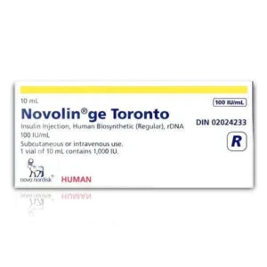 Novolin GE Toronto Vials