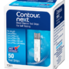 Contour Next test strips for accurate blood glucose monitoring, essential diabetes supplies available to buy online.